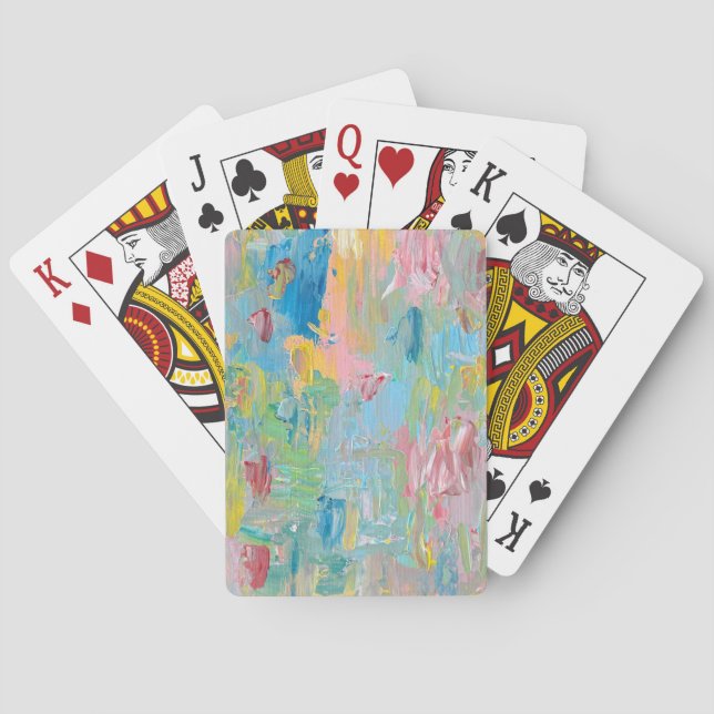 Baraja De Cartas Póster del Jardín del Deleite  (Reverso)