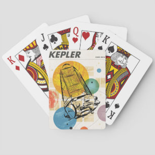 Baraja De Cartas Poster del telescopio espacial Kepler.