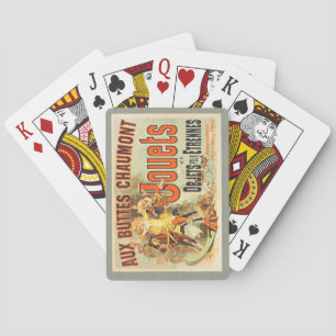 Baraja De Cartas Póster Vintage Amigos de French Toy Joets