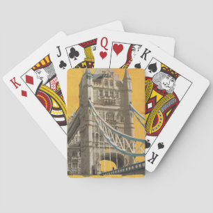 Baraja De Cartas Póster vintage de Londres