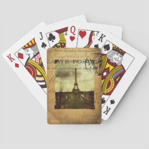 Baraja De Cartas Postmarked Paris Playing Cards