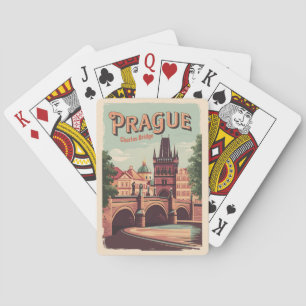 Baraja De Cartas Praga República Checa Vintage