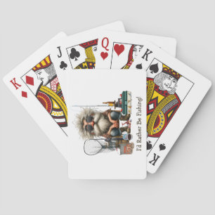 Baraja De Cartas Prefiero pescar tarjetas de juego