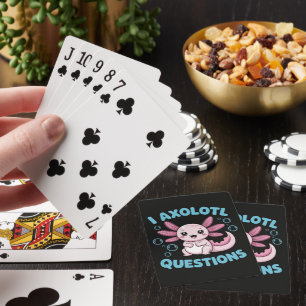 Baraja De Cartas Preguntas de Ajolote