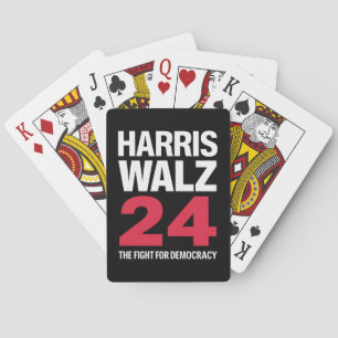 Baraja De Cartas Presidenta Electa Kamala Harris & Tim Walz 2024