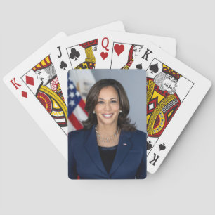 Baraja De Cartas Presidente Candidato Kamala Harris US 2024