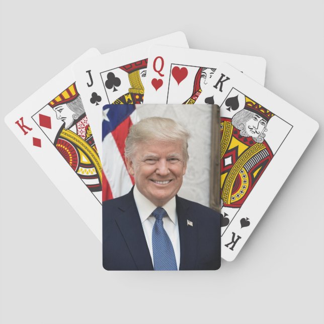 Baraja De Cartas Presidente Donald Trump (Reverso)