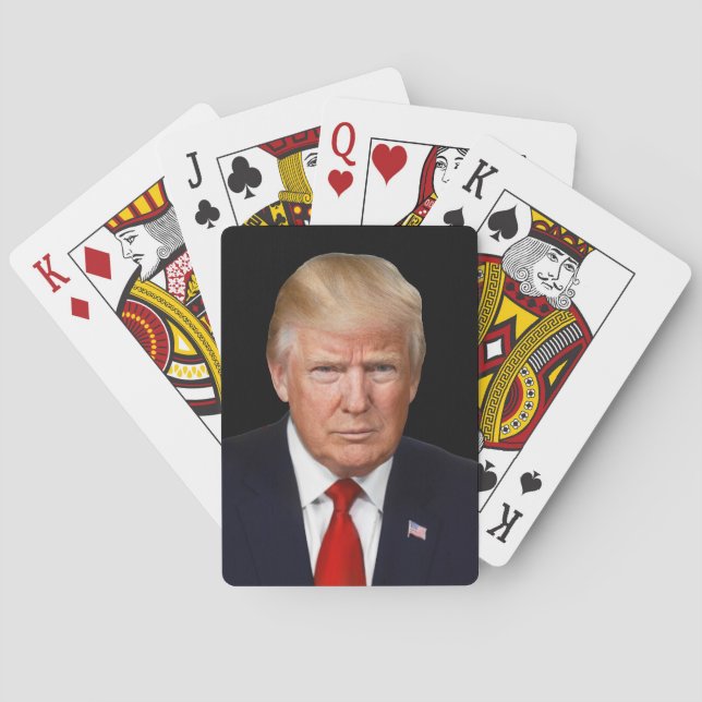 Baraja De Cartas Presidente Donald Trump (Reverso)