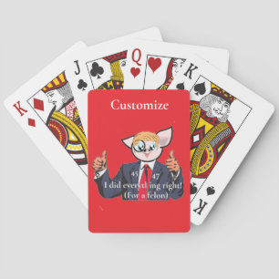 Baraja De Cartas Presidente Felón Thunder_Cove