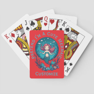 Baraja De Cartas Pretend Soy Una Sirena Linda Thunder_Cove