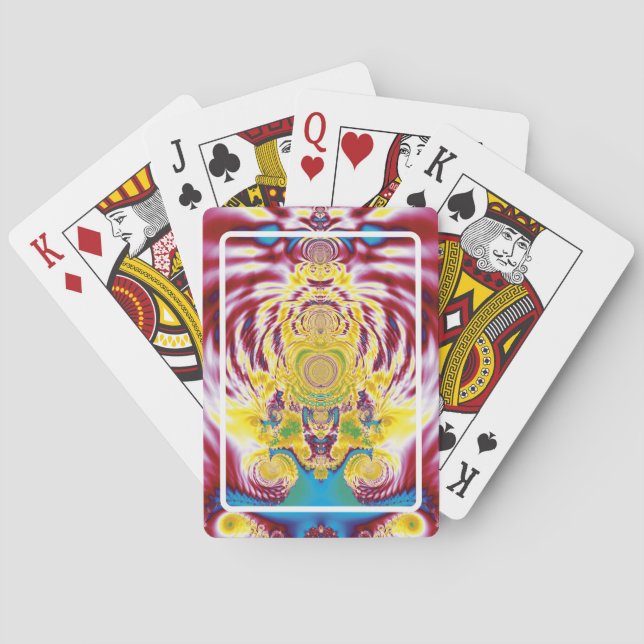 Baraja De Cartas Primavera Roja (Reverso)