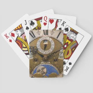 Baraja De Cartas Primer plano de un reloj antiguo, Alemania