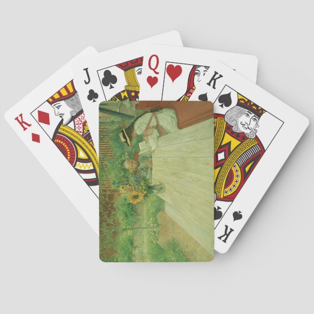 Baraja De Cartas Primera lección, 1903 (Reverso)