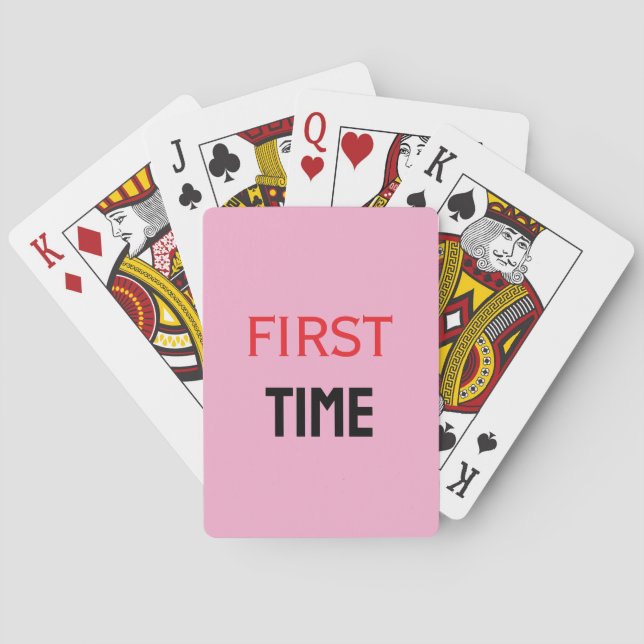 BARAJA DE CARTAS PRIMERA VEZ (Reverso)