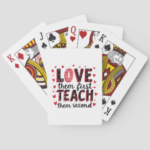 Baraja De Cartas Primero, Enséñenles Segundo - Inspirador