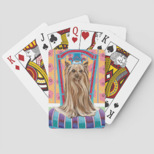 Baraja De Cartas Princesa Corona Yorkie