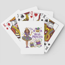 Baraja De Cartas Princesa de abalorios - Mardi Gras