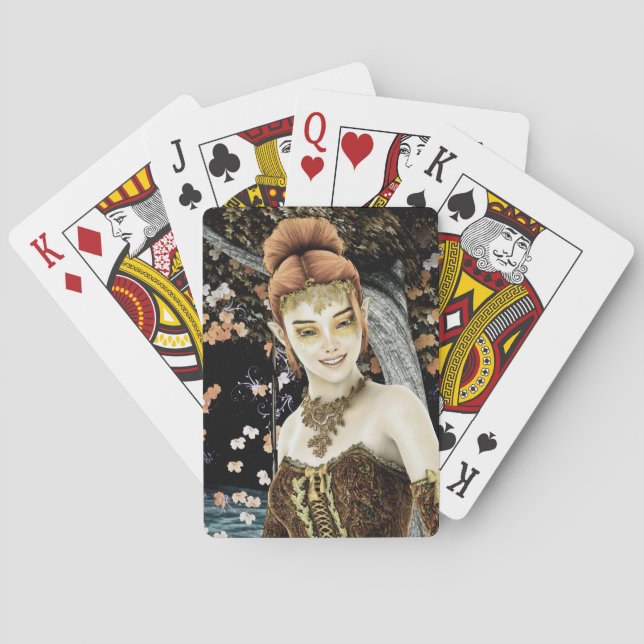 Baraja De Cartas Princesa de Otoño (Reverso)