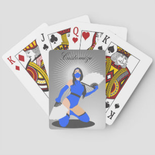 Baraja De Cartas Princesa guerrera enmascarada Thunder_Cove