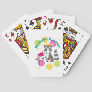 Baraja De Cartas Princesa Raccoon por Bella