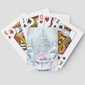 Baraja De Cartas Princesa rosa