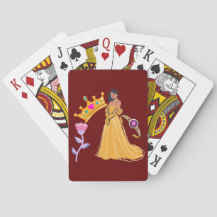 Baraja De Cartas Princesa simple