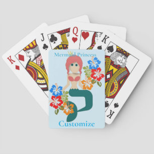 Baraja De Cartas Princesa Sirena Pelirroja Thunder_Cove