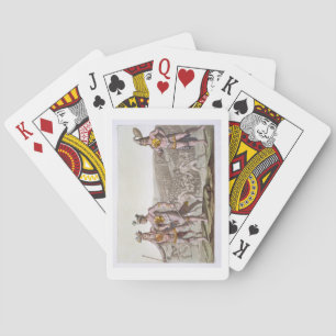 Baraja De Cartas Principal Outina, enemigo de Saturiba, camina