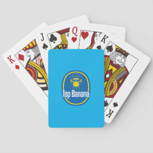 Baraja De Cartas Principales tarjetas de juego para plátanos