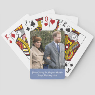 Baraja De Cartas Príncipe Harry y Meghan Markle Boda Real 2018