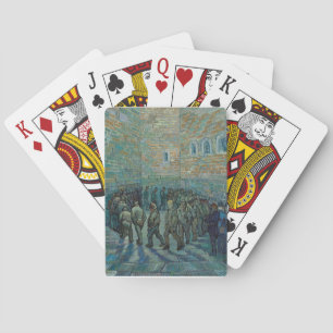 Baraja De Cartas Prisioneros en ejercicio de 1890 por Vincent van G