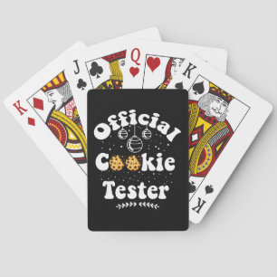 Baraja De Cartas Probador Oficial De Galletas Amantes De Galletas N