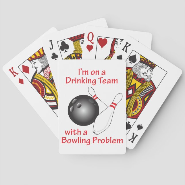 Baraja De Cartas Problema de bolos (Reverso)
