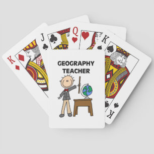 Baraja De Cartas Profesor de Geografía