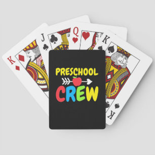 Baraja De Cartas Profesora de equipo de enseñanza preescolar