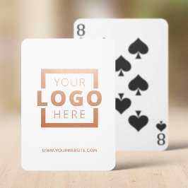 Baraja De Cartas Promoción de logotipo para empresas personalizados