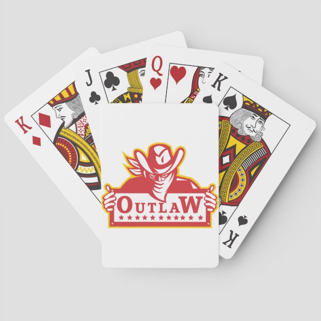 Baraja De Cartas Proscrito (Reverso)
