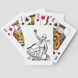 Baraja De Cartas Prospector minero de oro de antaño