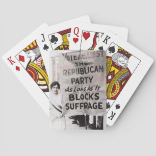 Baraja De Cartas Protesta de Alicia Paul