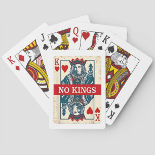 Baraja De Cartas Protesta de Democracia sin Reyes en América