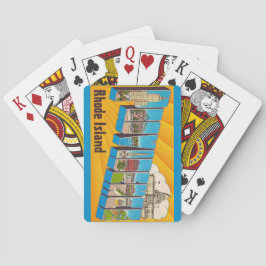 Baraja De Cartas Providence RI Postcard Playing Cards