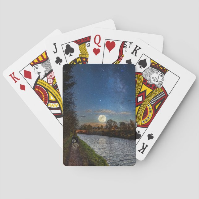 Baraja De Cartas Provincias nocturnas (Reverso)