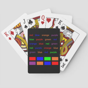 Baraja De Cartas Prueba de Stroop