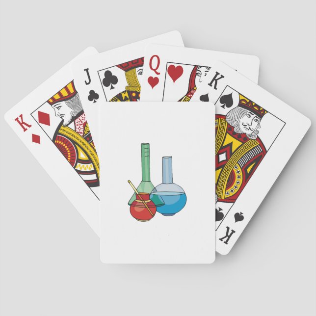 Baraja De Cartas Pruebas de laboratorio (Reverso)