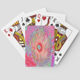 Baraja De Cartas Psicodelia del arco iris retro