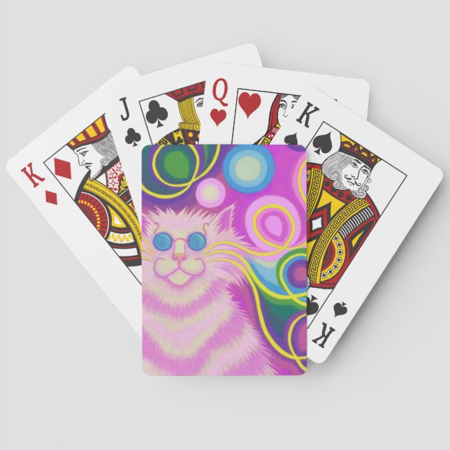 Baraja De Cartas Psy-cat-delic (Reverso)