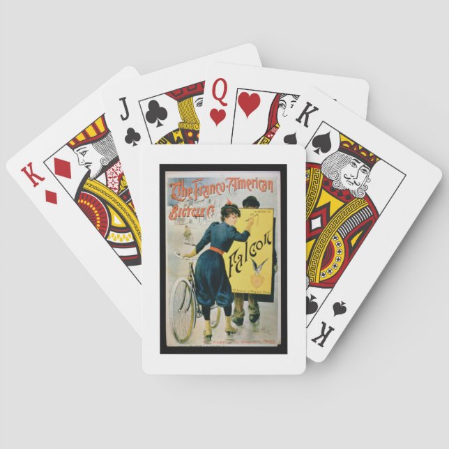 Baraja De Cartas Publicidad de poster 'la bicicleta (Reverso)