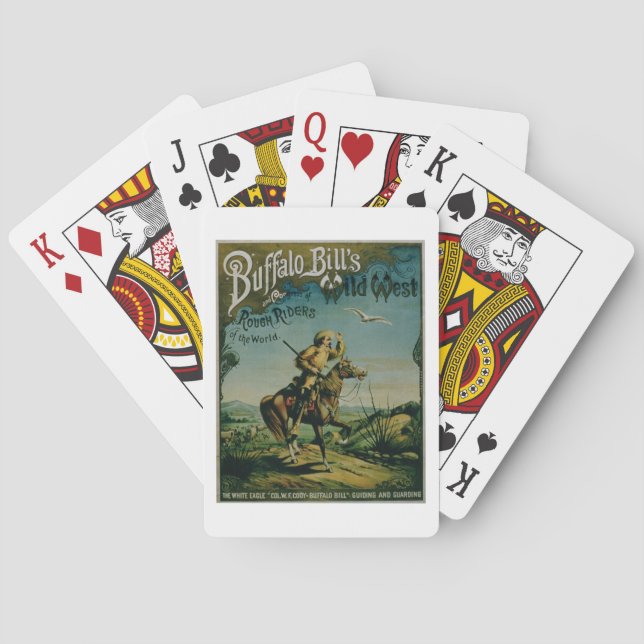 Baraja De Cartas Publicidad para 'Buffalo Bill's Wild West and Co (Reverso)