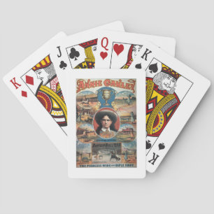 Baraja De Cartas Publicidad poster de Annie Oakley en Buffa