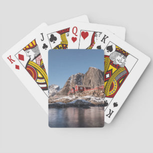 Baraja De Cartas Pueblo pesquero de Hamnoy Lofoten
